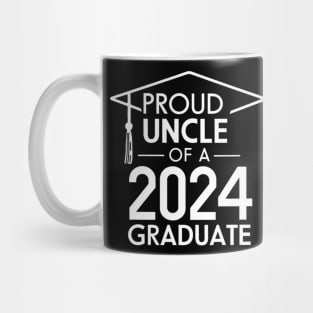 Proud Uncle of a 2024 Graduate Senior Class Family Graduation Mug